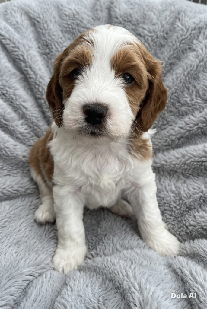 🔥 F1b Cockapoo Puppies – Parti Colours – Ready Mid-May – Health Checked & Family Raised