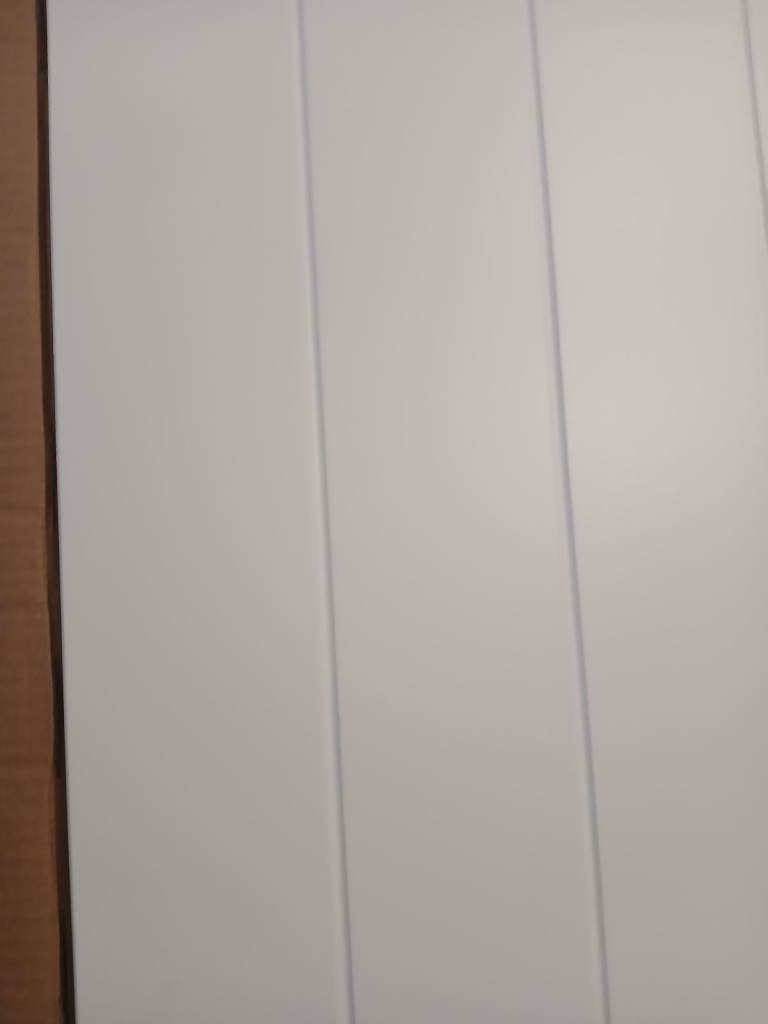 Wren white shaker kitchen decorative end panel