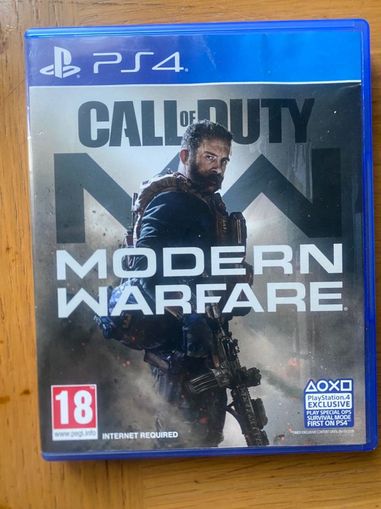 PS4 Call of Duty Modern Warfare 