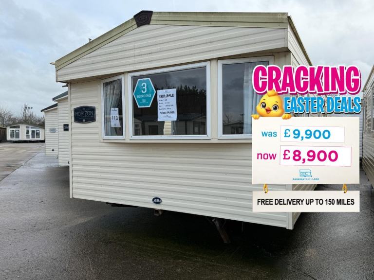 3 Bed ABI Static Caravan 36x12 – Offsite Sale for Own Land, Self Build, Farms