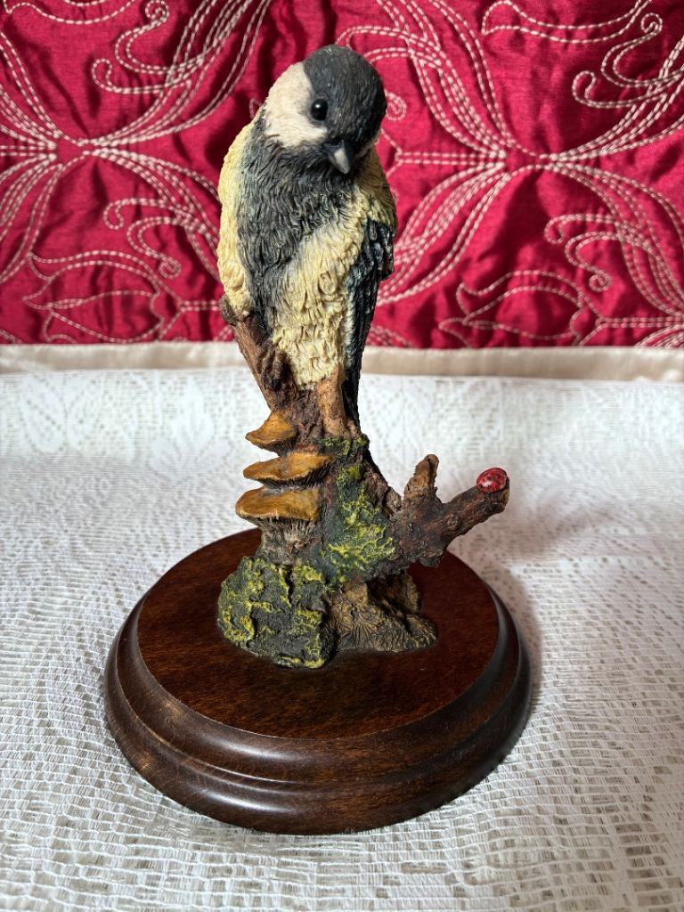Country Artists Richard Cooper & Co Great Tit On Branch Vintage 1984