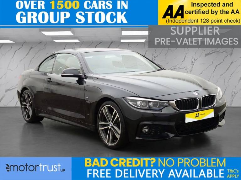 2018 BMW 4 Series 2.0 420d M Sport Convertible 2dr Diesel Auto Euro 6 (s/s) (190 ps) BMW S/H! Con...