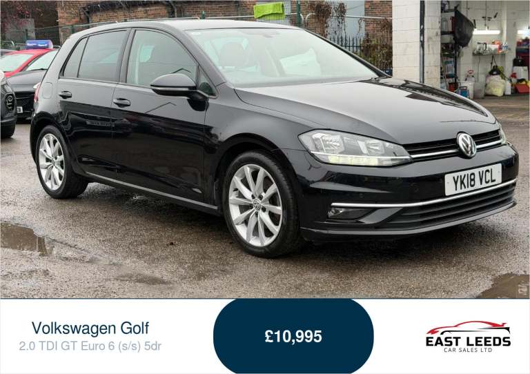 2018 Volkswagen Golf 2.0 TDI GT Euro 6 (s/s) 5dr Hatchback Diesel Manual
