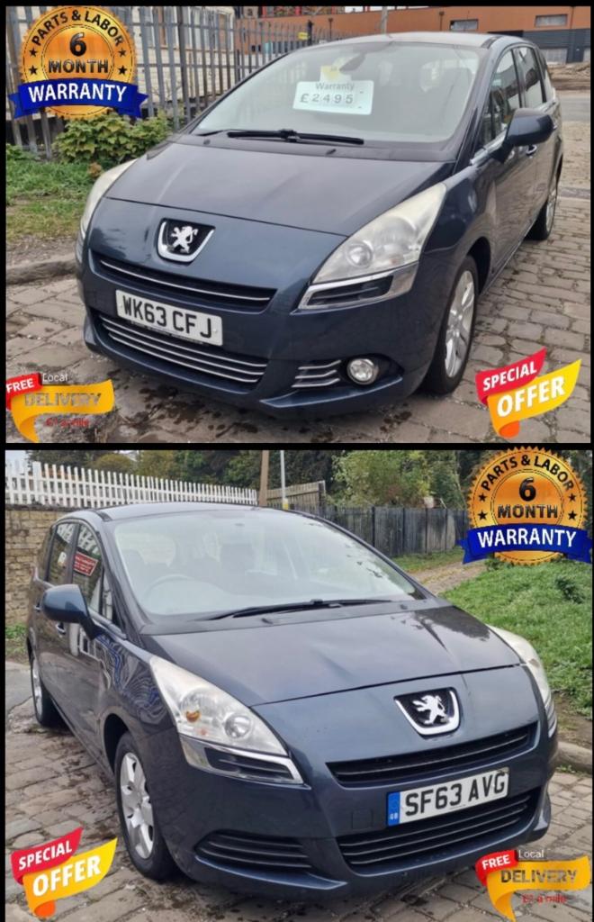 2013 Peugeot 5008 1.6 HDi 115 Access 7Seater MPV Diesel Manual