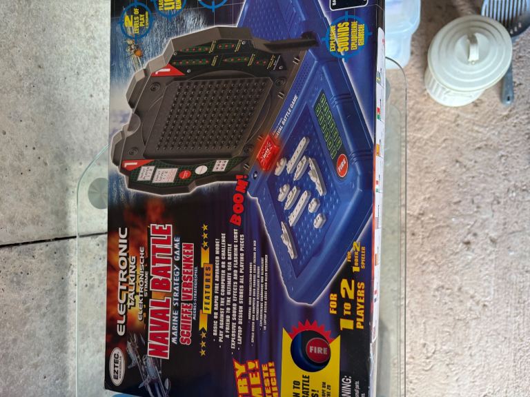 Aztec Electronic Naval Battle Marine Strategy Game – New