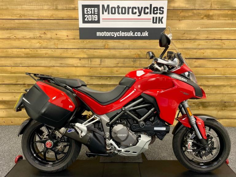 2019 Ducati Multistrada 1260S Touring, Only 12,898 Miles, Panniers, Termignoni+
