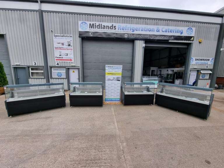 *NEW* Meat Counter Butcher Display Various Sizes 3.75m 3m and 2m ...