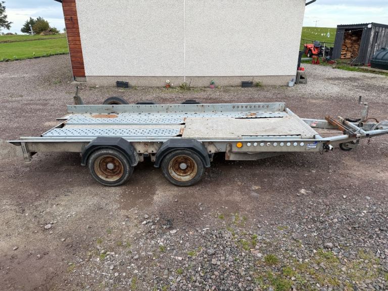Ifor Williams CT136 car transport trailer 