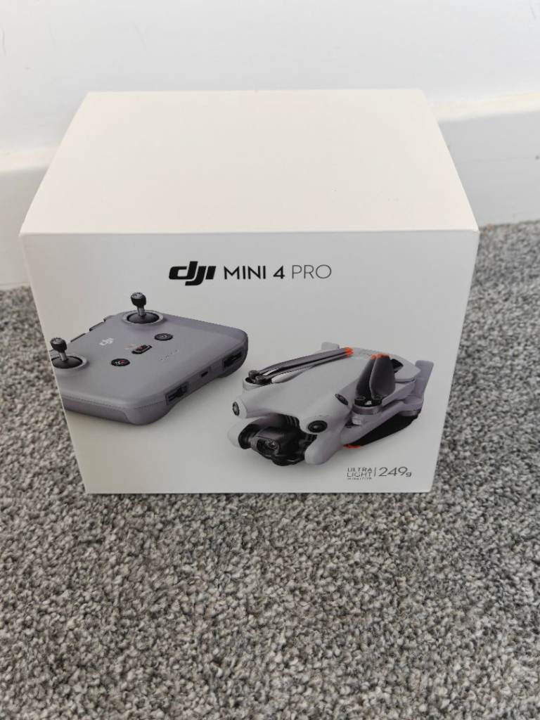 DJI Mini 4 Pro Drone with N2 Controller – As Good As New