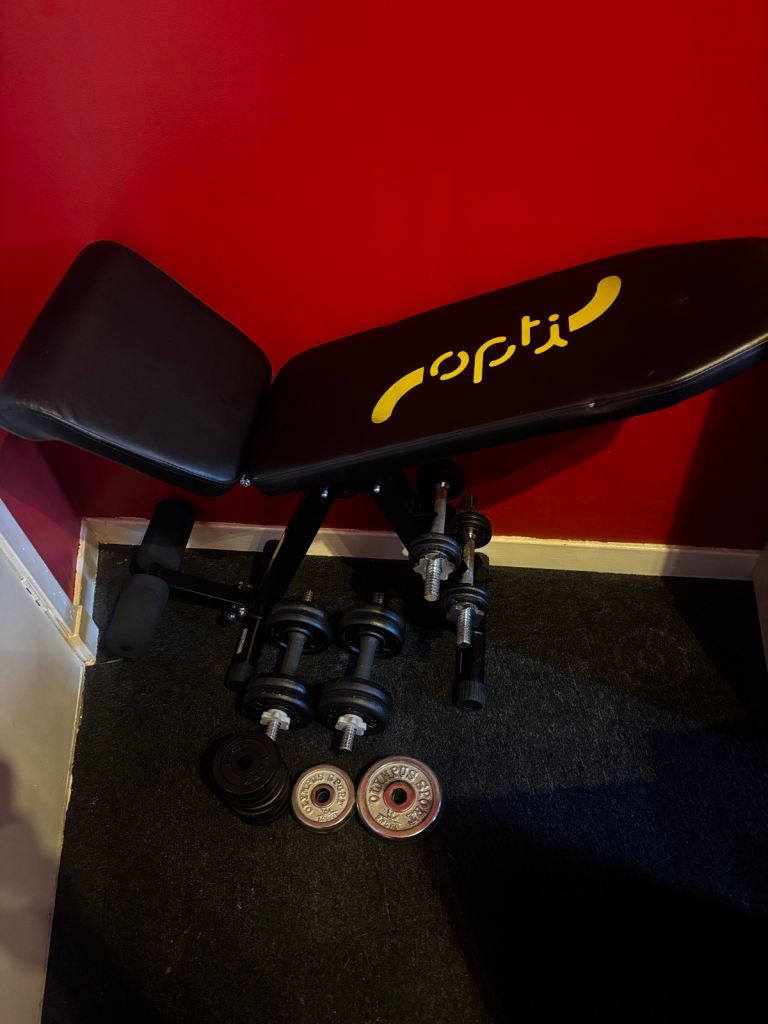 image for Bench and Weights