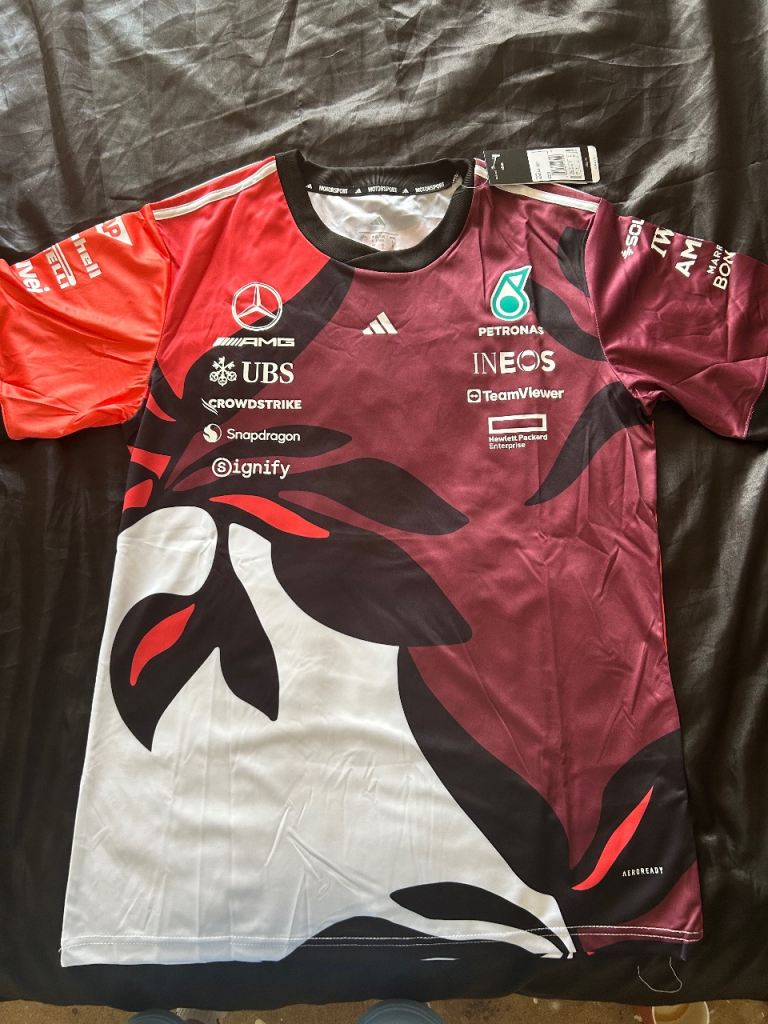 Adidas Mercedes-AMG Petronas F1 Team Jersey - New with Tags