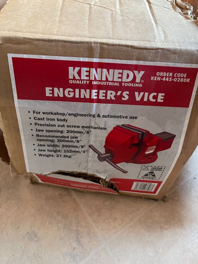 Kennedy’s 200mm Heavy Duty Bench Vice