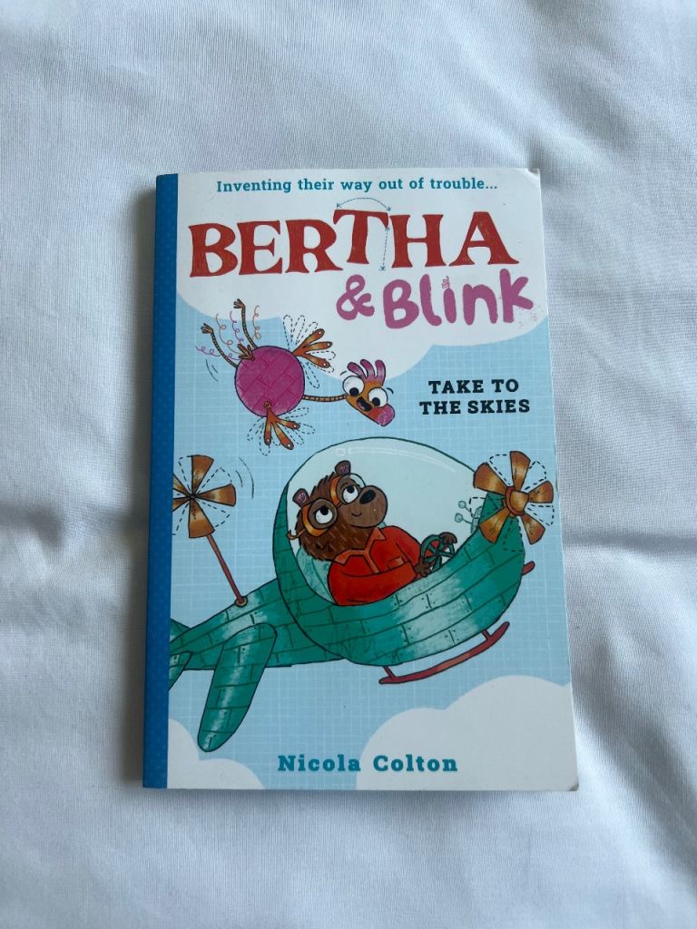 Bertha & Blink book -take to the skies 