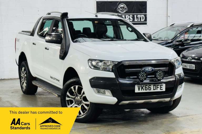 2016 Ford Ranger 3.2 TDCi Wildtrak Auto 4WD Euro 5 4dr PICK UP Diesel Automatic