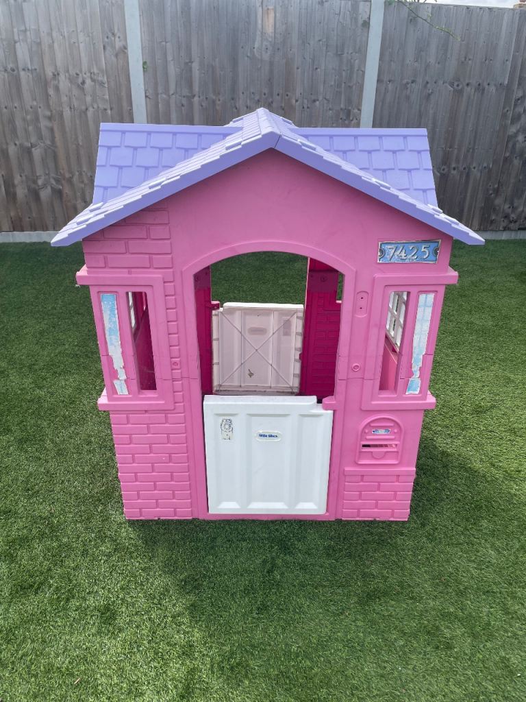 Pink children’s play house