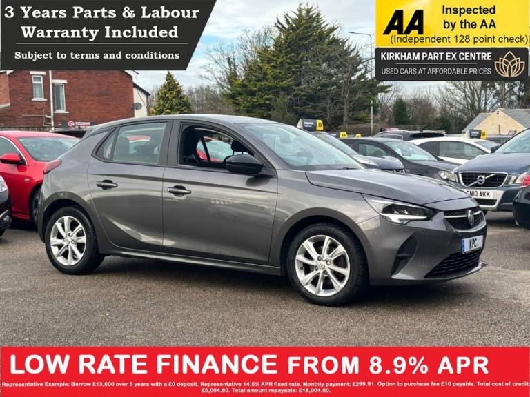 2020 Vauxhall Corsa 1.2 Turbo SE Premium Hatchback 5dr Petrol Manual Euro 6 (s/s) (100 ps) NATI H...