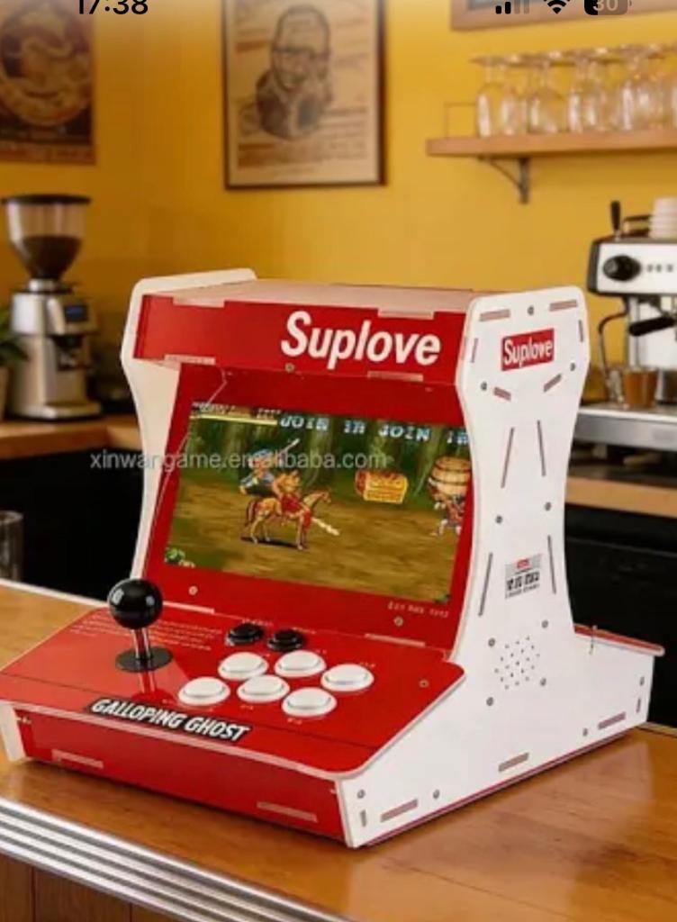 Bar top arcade machine