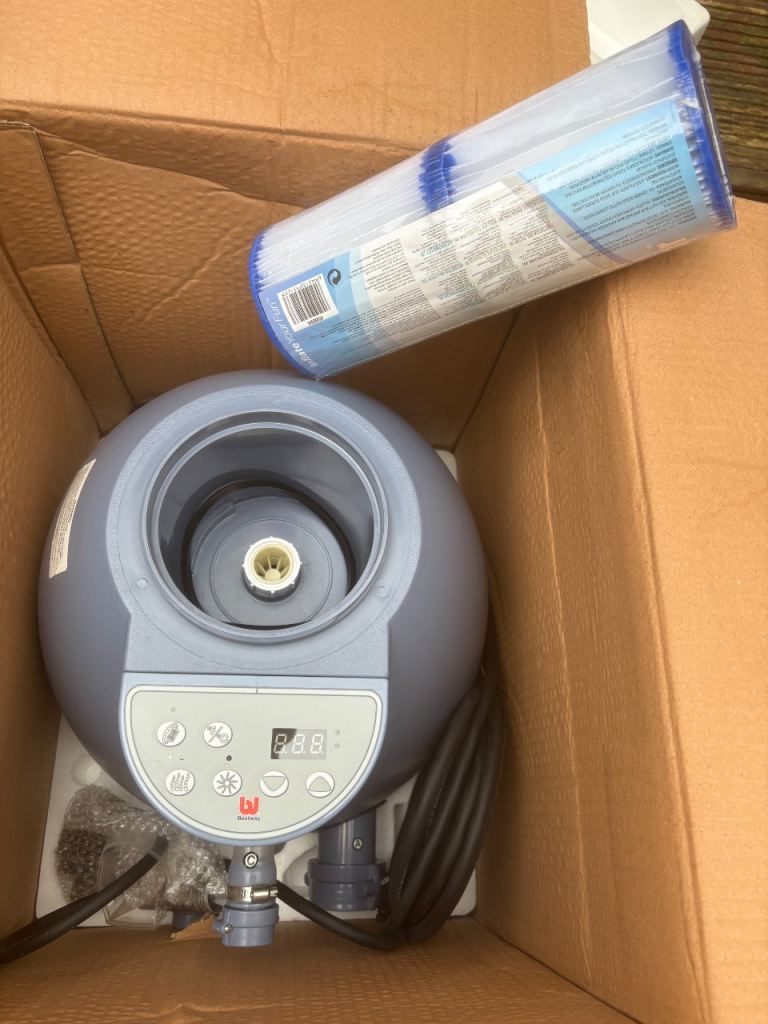 Bestway hot tub pumos