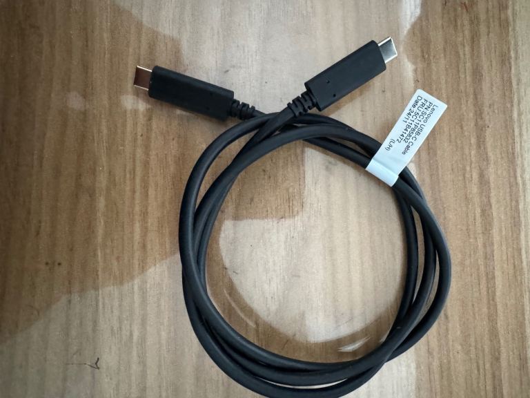 Genuine Lenovo USB C to USB C power and video Cable  FRU: 5C11B41472
