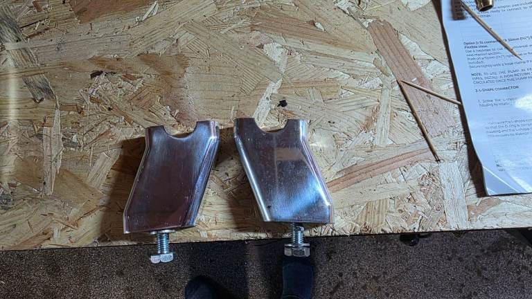 2007 triumph rocket III bar risers