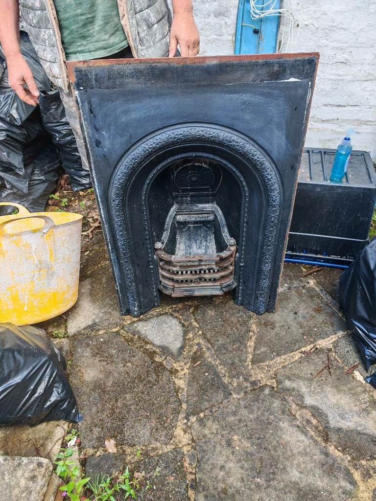 Victorian fireplace