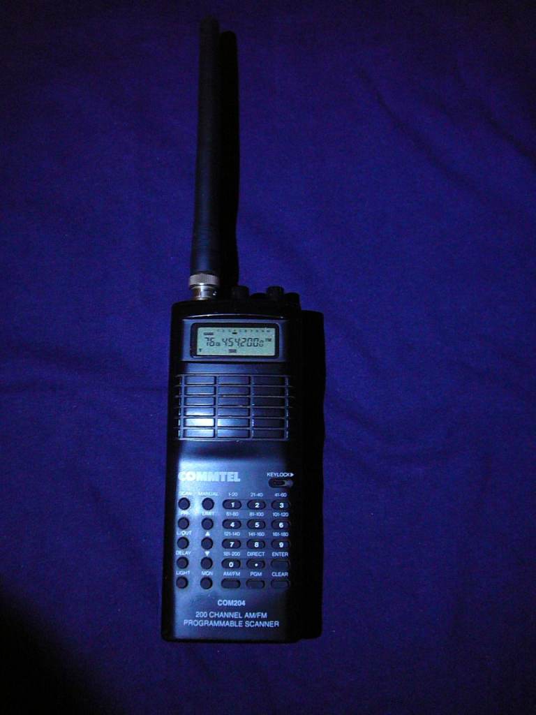 Commtel 204 [Realistic Pro 43] 200 Channel Classic Radio Scanner For Sale [airband, HAM, 2 Meters]