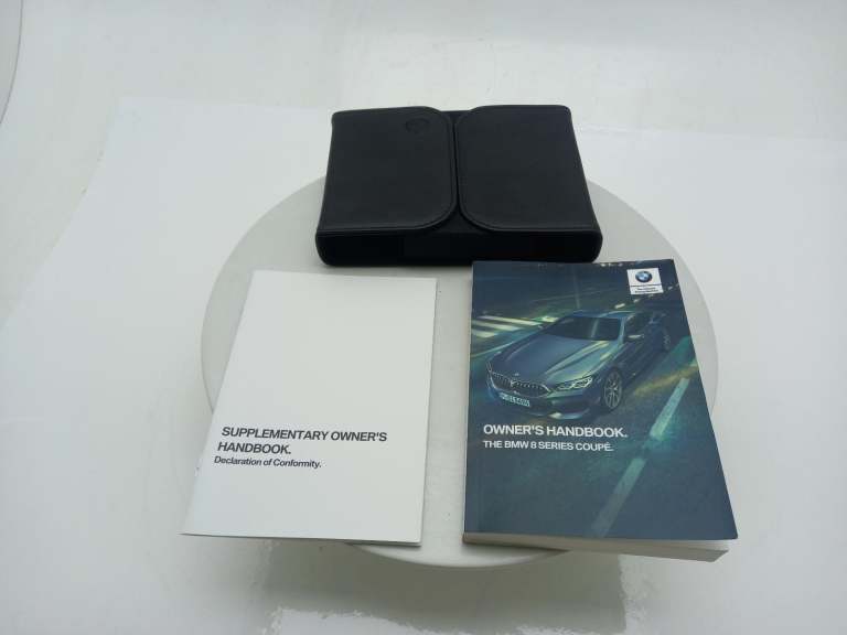 Bmw 8 Series Owners Manual Pack Handbook 2018-2026
