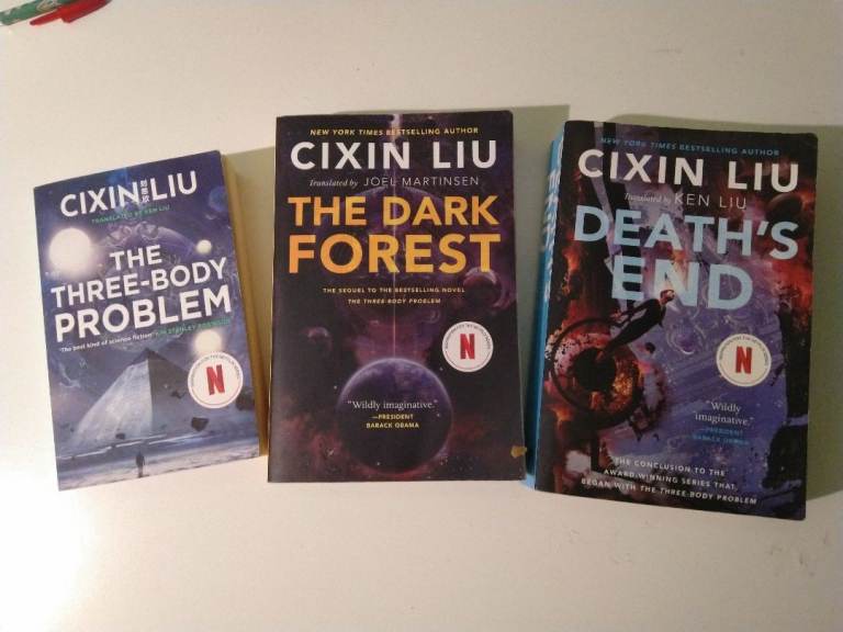 The Three-Body Problem trilogy (officially the Remembrance of Earth's Past trilogy)