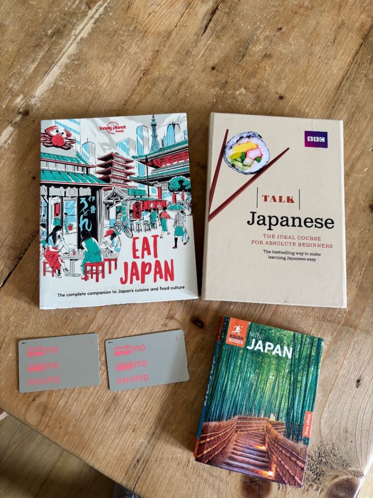 Japan Travel and Language Book Bundle – Good Condition