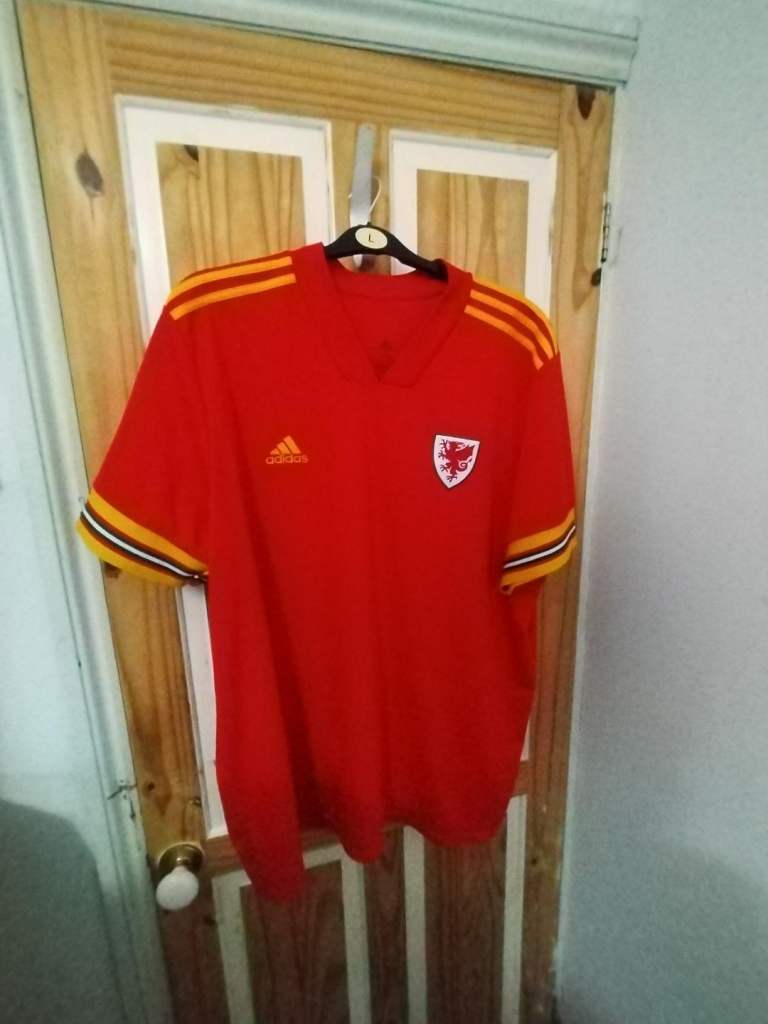 Wales Football Top 2020-2021 Male 3XL