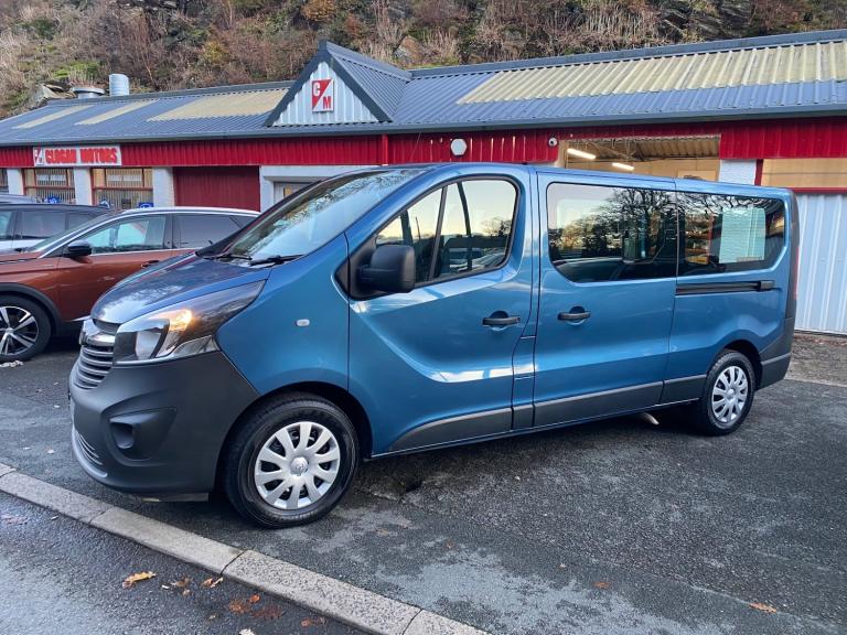 2019 Vauxhall Vivaro 2900 1.6CDTI L2 XL H1 Combi 5 Seat Seater Crew Cab Day Van WAV Ramp Winch MP...