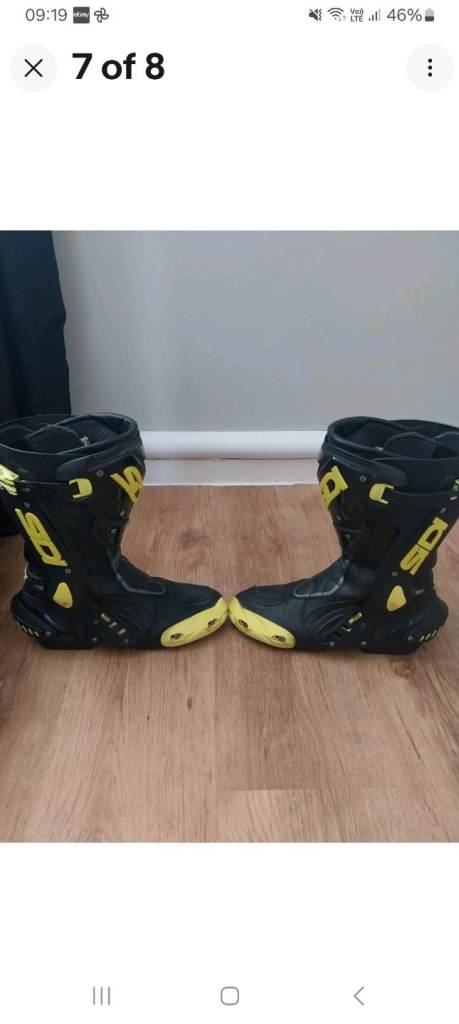 SIDI ST ARMOURED MOTORCYCLE BOOTS 