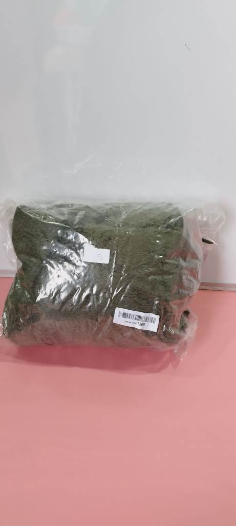 Women Warm Fuzzy Fleece Sweatshirt Winter Coat,Casual Lapel Zip Up Long Sleeve Jacket, Size S❗