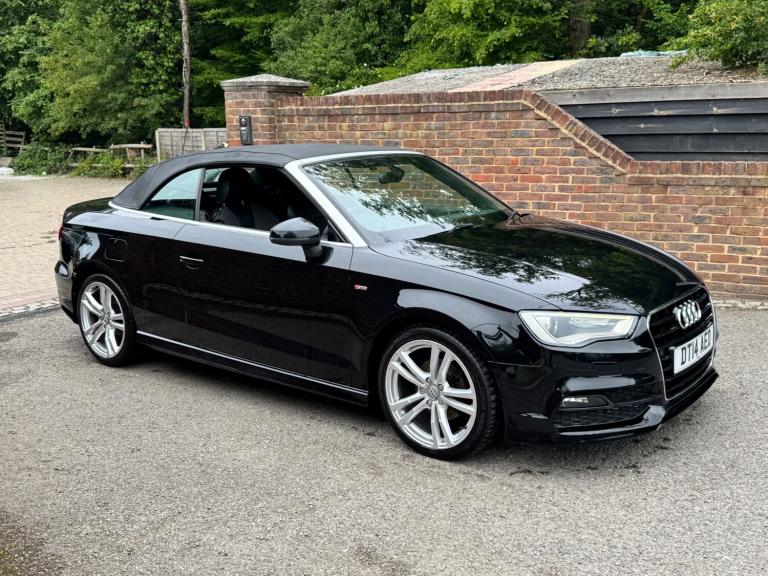 2014 Audi A3 2.0 TDI S Line 2dr CONVERTIBLE Diesel Manual