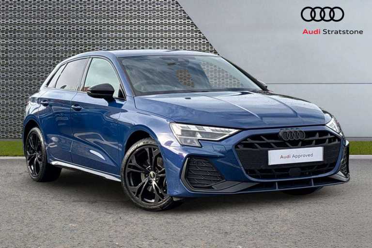 2025 Audi A3 40 TFSI e Black Edition 5dr S Tronic Hatchback Plug-In Hy Automatic
