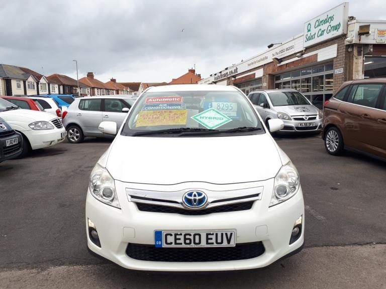 2010 Toyota Auris 1.8 VVTi Hybrid T4 CVT Automatic 5-Door From £7,495 + Retail Package HATCHBACK ...