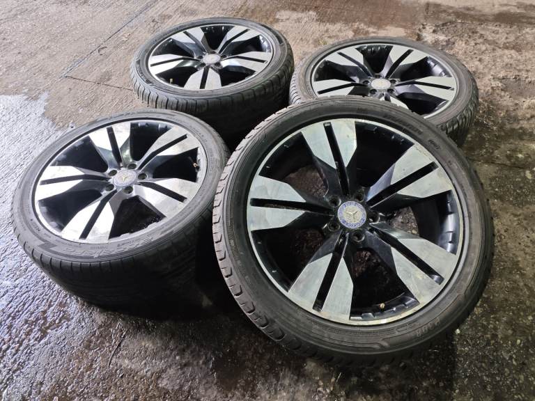 GENUINE MERCEDES 20" ALLOY WHEELS 5X112 ML GL V CLASS VITO