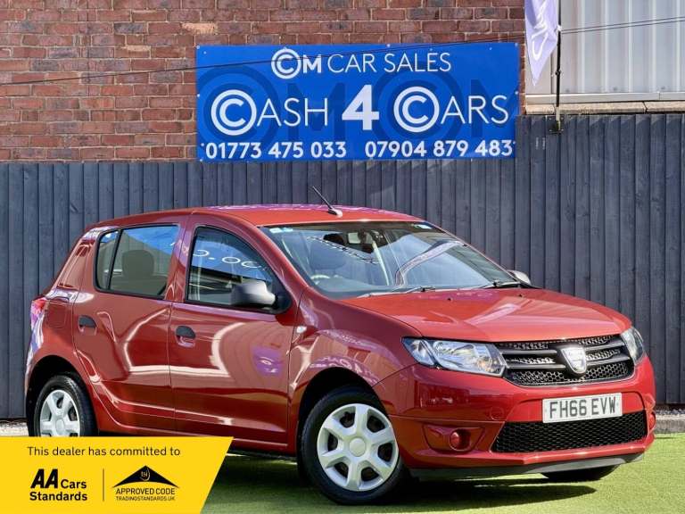2016 Dacia Sandero 1.2 16V 75 Ambiance 5dr HATCHBACK PETROL Manual