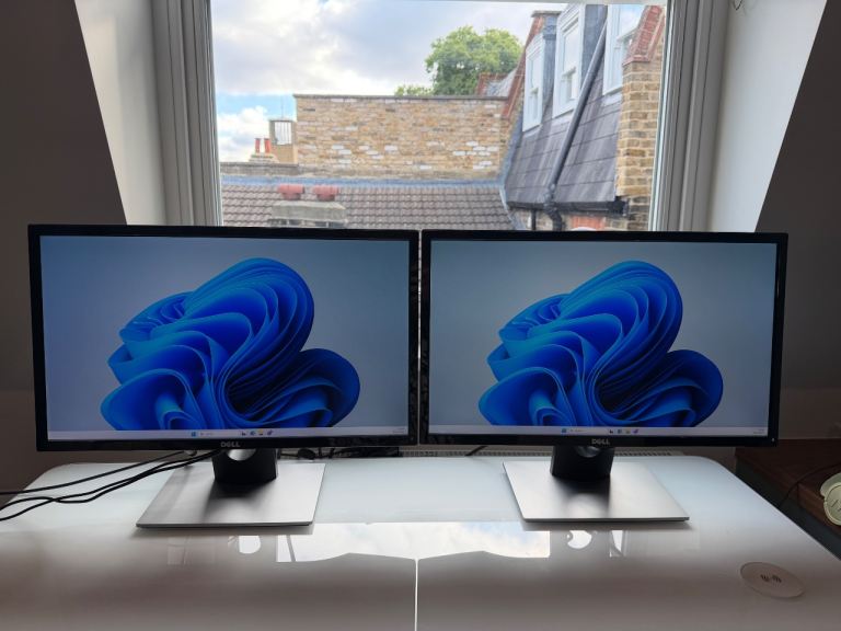 Dell Computer Monitors - Pair, Good Condition