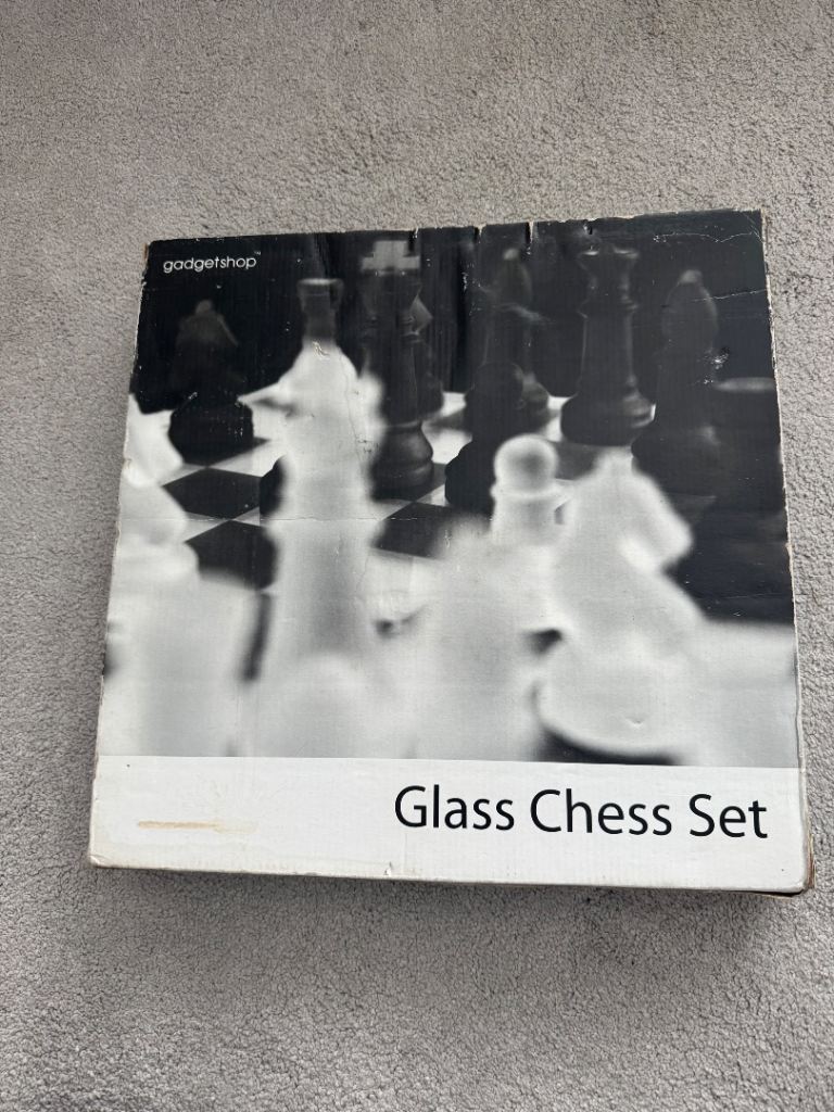 Glass Chess Set