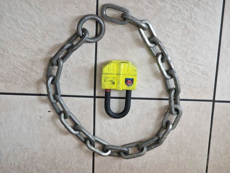 OXFORD BOSS DISC LOCK with ABUS 1m CHAIN
