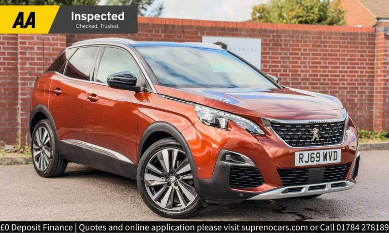 2020 Peugeot 3008 1.6 PureTech GT Line Premium SUV 5dr Petrol EAT Euro 6 (s/s) (180 ps) HATCHBACK...