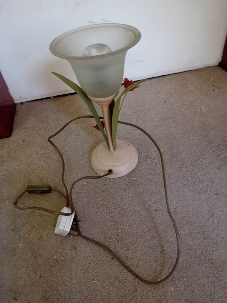 Two beautiful decorative table lamps for sale