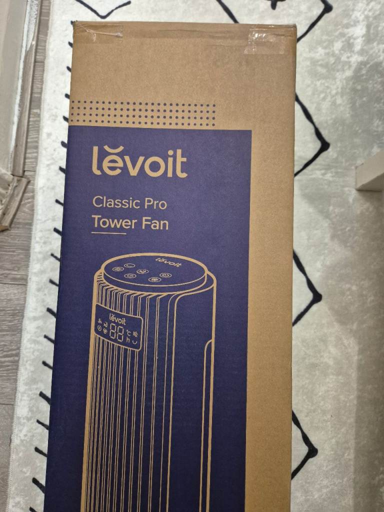 Levoit Classic Pro Tower Fan - Brand New in Box