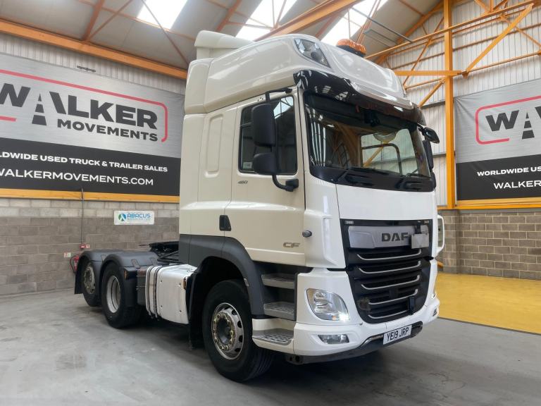 DAF CF480 *EURO 6* SPACE CAB, 6X2 TAG AXLE TRACTOR UNIT - 2019 - YE19 JRP
