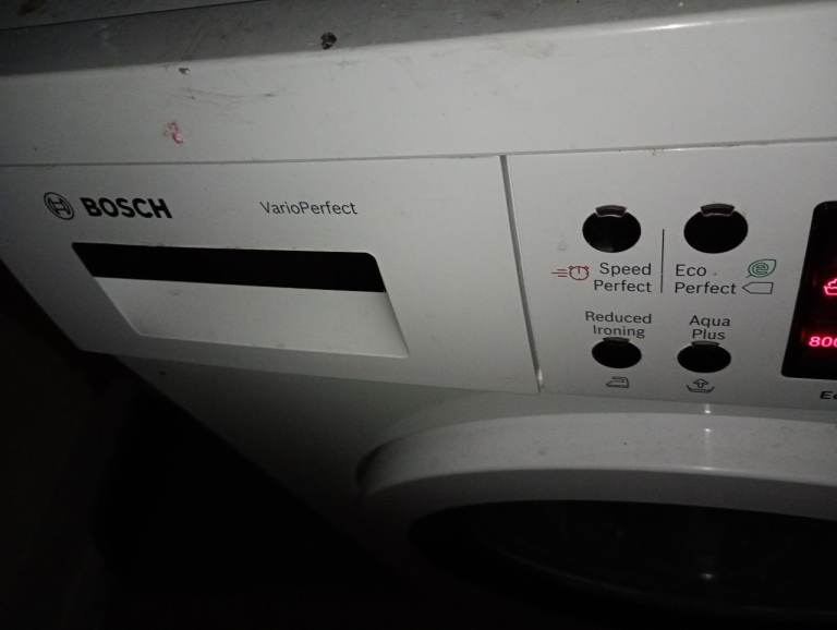 Bosch washing machine 