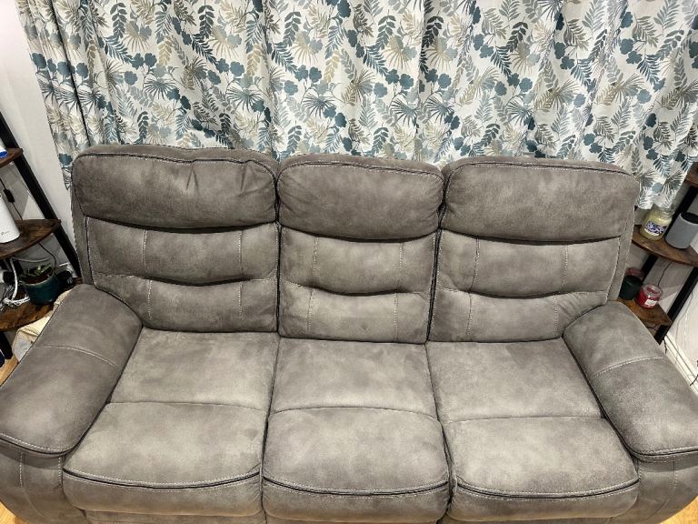 3 Seater Manual Recliner 