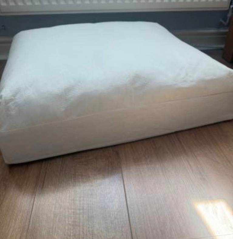 Large White Ikea Cushion x3 – No Cover Included
