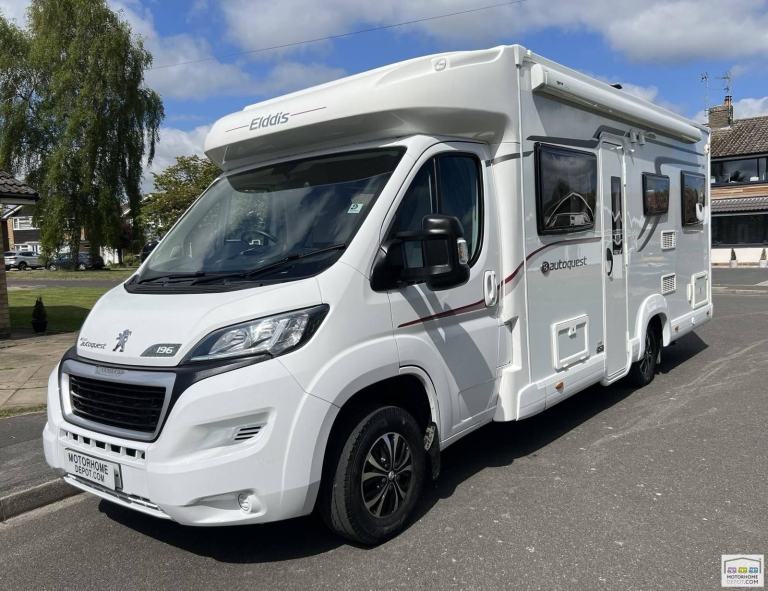 Elddis Autoquest 196, 2018, 6 berth rear lounge coachbuilt motorhome
