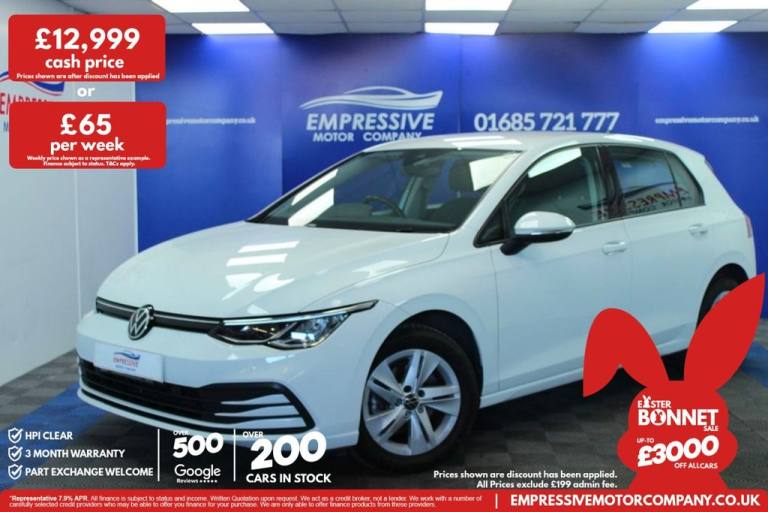 2020 20 VOLKSWAGEN GOLF 1.5 TSI LIFE HATCHBACK 5DR PETROL MANUAL EURO 6 (S/S) (1